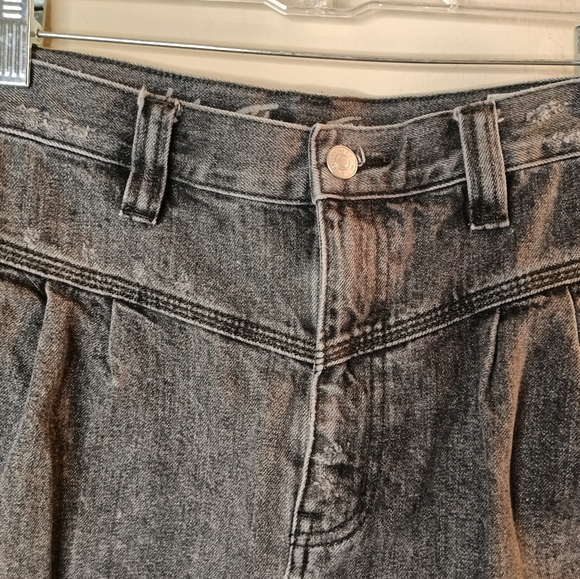 We the Free Denim mini skirt Free People sz 30 - Picture 12 of 16